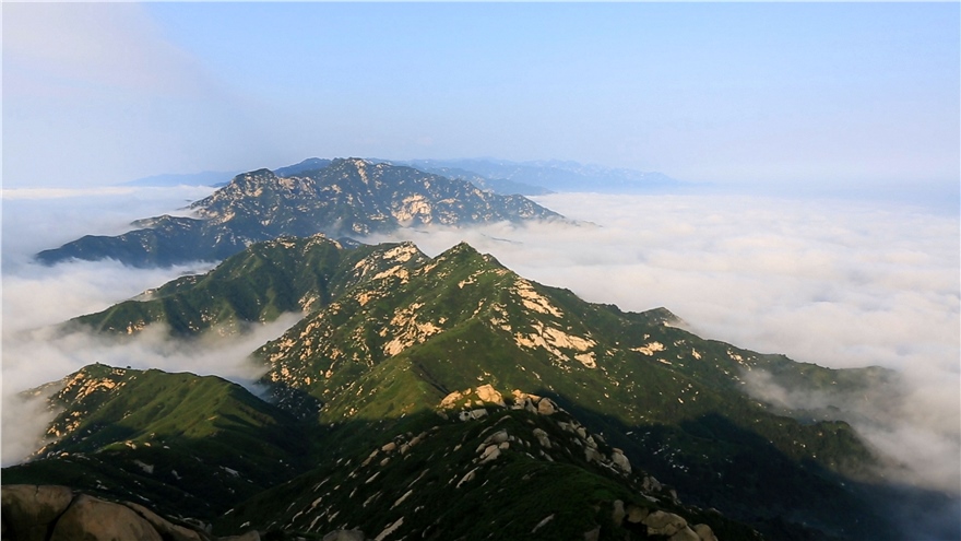 灵宝市娘娘山景区 四季风光